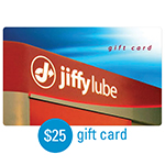 JIFFY LUBE<sup>®</sup> $25 Gift Card</u>